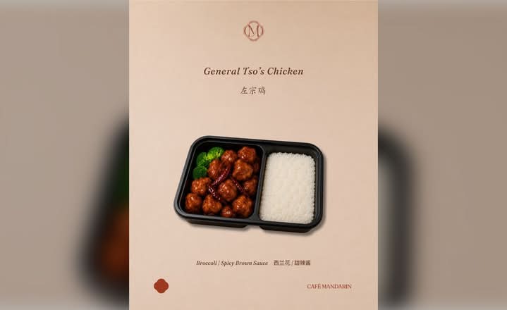(L)General Tso's Chicken(午)左宗鸡